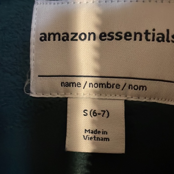 Amazon Essentials Boys and Toddlers' Polar Fleece Lined Sherpa Quarter-Z… - Picture 8 of 16